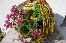 Ferienwohnungen Villnöss, Mühlerhof, Blumen, Dekoration
